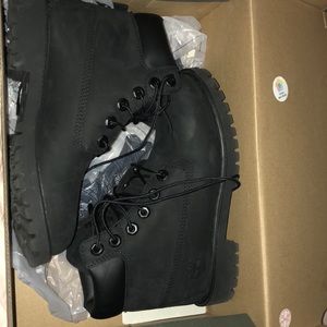 timberland shoes black waterproof